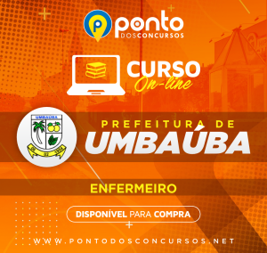 PREFEITURA MUNICIPAL DE UMBAÚBA/SE – ENFERMEIROS