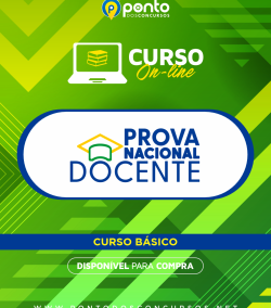 PROVA NACIONAL DOCENTE – PND – EM 10X DE R$ 29,90 SEM JUROS