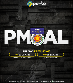 POLÍCIA MILITAR DE ALAGOAS – SOLDADO
