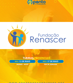 FUNDAÇÃO RENASCER – AGENTE SOCIOEDUCATIVO – NÍVEL MÉDIO
