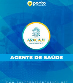 PREFEITURA DE ARACAJU – SAÚDE | Agente Comunitário de Saúde  – CURSO 100% PRESENCIAL